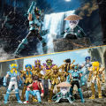 Original Blokees Gold Saint Action Figure Champion Saori Kido Seiya Mu Aiolia Assembly Figure Children Toys Birthday . 