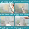 5/10cm Window Screen Repair Tape Self Adhesive Mesh Tape Net Door Fix Patch Anti Insect Mosquito Mesh Broken Holes Repairing.