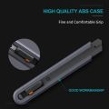 Jimihome 0.79inch Stretch Utility Knife Paper Cutters Carbon Steel Blades Pocket Knife with Safety Lock DIY Handicraft Tools. 