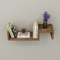 S-Shaped Wall mounted Floating shelf for Books and Decoration pieces, Home decore. 