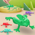 20pcs Jumping Plastic Frog Bounce Fidget Classic Toy Stress Relief Toy Birthday,Family Party Game Toy Discounts Prizes.