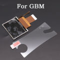 1pcs/lot Original New LCD Display Screen&Clear Protective Film for Gameboy Micro GBM Game Console Replacement part.