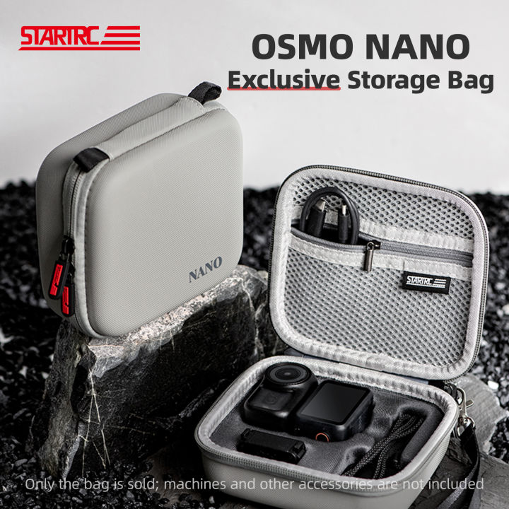 STARTRC Mini Storage Bag Travel Carrying Case for  Osmo Nano Camera Accessories Standard Hard Shell Box Shockproof