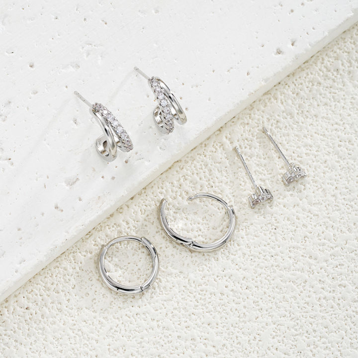 6Pcs/Set%20Silver%20Color%20Zircon%20Huggies%20Hoop%20Earrings%20for%20Women%20Fashion%20Copper%20Cartilage%20Piercing%20Earrings%20Set%20Female%20Party%20Jewelry%20-%20Image%204