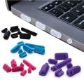1set/16pcs Silicone Notebook Anti Dust Plug Cover Stopper Type C Laptop Dustproof USB Port HDMI RJ45 Interface waterproof cover. 