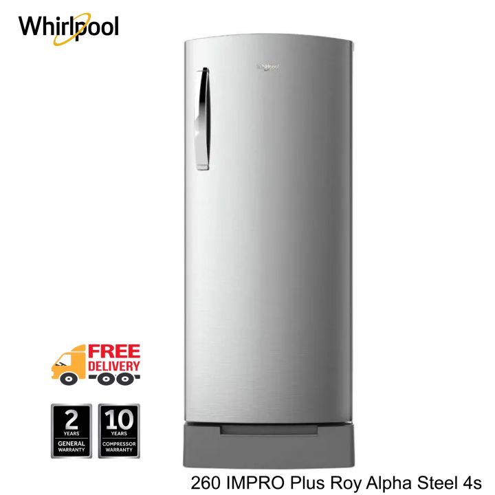 Whirlpool Icemagic Pro Plus 236 Litres Single Door Refrigerator With Base Stand