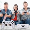 BOYHOM Y6 Retro Game Console 4K 60fps HDMI Output Low Latency GD10 TV Game Stick Dual Handle Portable Home Game Console.