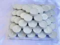 Tea light cadle box 50 pcs 4 hours burning time high quality. 