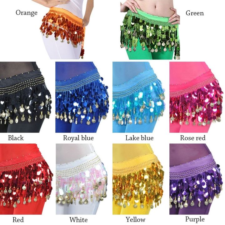 Thailand/India/Arab%20Dancer%20Sequins%20Tassels%20Skirt%20Women%20%20Belly%20Dance%20Hip%20Scarf%20Wrap%20Belt%20Dancer%20Skirt%20Female%20Show%20Costumes%20-%20Image%206