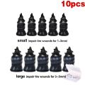 21-10Pcs Vacuum Car Tyre Repair Nail Set Universal Tire Screw Tubeless Repair Tools Kit Car Motorcycle Truck Accessories.