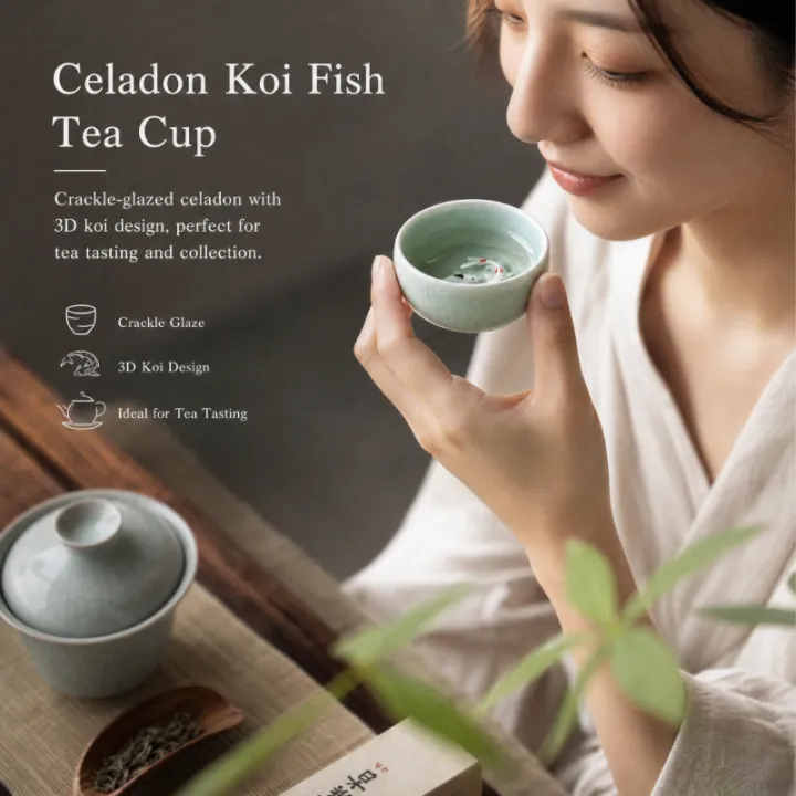 Longquan%20Celadon%20Porcelain%20Teacups%20Chinese%20Kungfu%20Teapot%20Golden%20Fish%20Tea%20Cup%20Bowl%2060ml%20Crackle%20Tea%20Set%20Cups%20Drop%20Shipping%20-%20Image%203