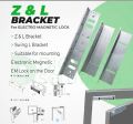 180/280/350/500kg Z&L Bracket Magnetic Electromagnetic Lock LZ 350lbs Inward do.... 