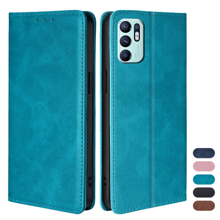 Mobile%20Phone%20Case%20for%20OPPO%20Reno%206%20Pro%20Magnetic%20Leather%20Flip%20Case%20for%20OPPO%20Reno%206%205%20Pro%20Plus%20Lite%206Z%205Z%20Z%205F%205K%205%20Lite%20Funda%20-%20Image%202