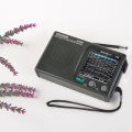 Tecsun R-909 AM FM SW Portable Radio 9-Band Reception 360 Rotatable Antenna Local DX Sensitivity Control Dual Headphone Jack.