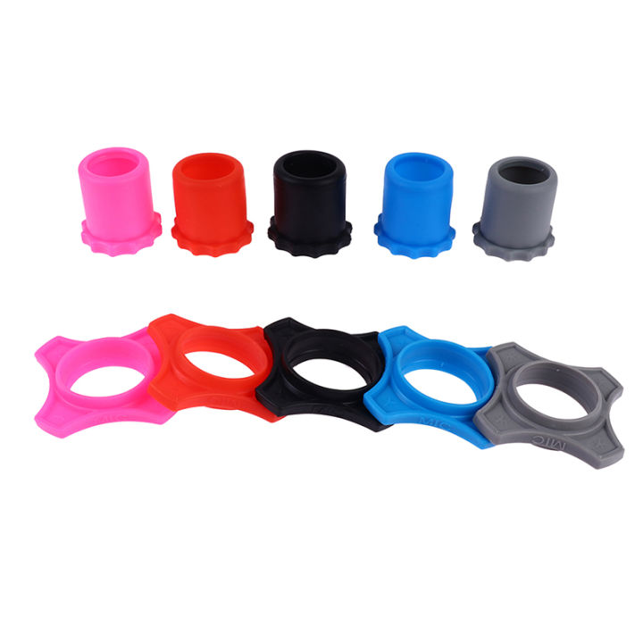 Colored Microphone Rings Pentagram Shakeproof Anti-Rolling Wireless Handheld Microphone Silicone ...