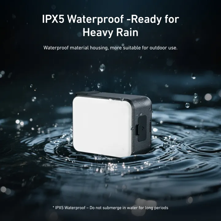 TELESIN%20Quick%20Release%20Mini%20Fill%20Light%20Mini%20Waterproof%20Selfie%20Light%20For%20DJI%20OSMO%20Action%202%203%204%205pro%20Selfie%20Light%20For%20OSMO%20Action%20-%20Image%204