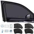Car Universal Sunshade SUV UV Protection Anti-mosquito Screen Window Blackout Side Curtain Protection Window Film Accessories.