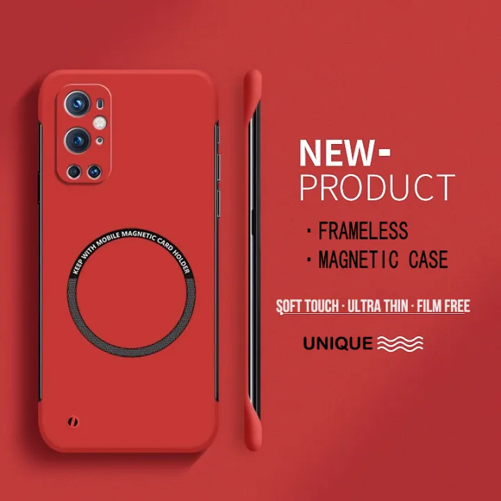 Ultra%20Thin%20Hard%20PC%20Magnetic%20Frameless%20Phone%20Case%20For%20Oneplus%209R%208%209%20Pro%208T%20Protective%20Matte%20Color%20Solid%20Cover%20-%20Image%207
