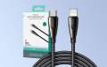 Joyroom SA27-CL3 Star-Light Series 30W Fast Charging Data Cable (Type-C to Lightning) 1.2m-Black. 