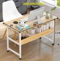 Portable Folding Computer Laptop Study Table ,Office table ,Writing Table with Metal Frame &  Waterproof Laminated. 