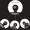 Car Cell Phone Holder Base 17mm Ball Head Base Dashboard Mounting Suction Cup Anti-slip Bracket Air Outlet Clip Car Accessories. 