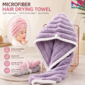 Super Absorbent Microfiber Hair Drying Cap – Quick-Dry Hooded Towel for Women – Multicolor. 