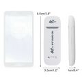 High Speed Portable 4G Wireless Modem- 150 Mbps 4G WiFi Dongle, All Sim Support WiFi Router, Connects Up to 10 Devices WiFi Hotspot Device.
