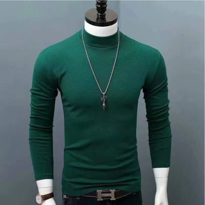 2025%20New%201pcs%20Men%20Thin%20Warm%20Tops%20Men's%20Autumn%20Long-sleeved%20Thermal%20Underwer%20Male%20High%20Collar%20Fashion%20T-shirt%20-%20Image%203