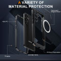 Shellbox Suitable for   S25 FE S25Edge  S24 Ultra all inclusive phone case, anti drop, armored appearance. 