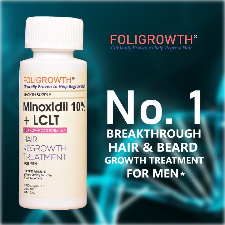 FOLIGROWTH Minoxidil 10% 1month supply