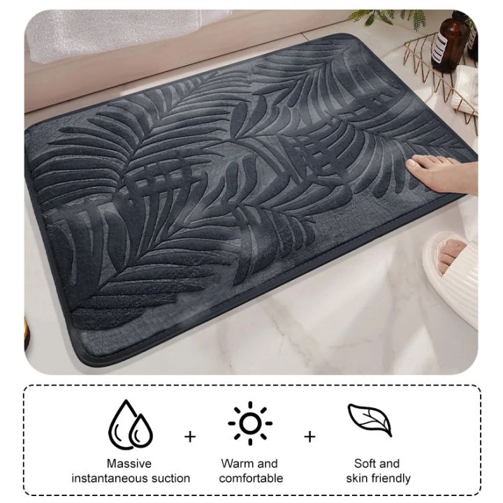 Absorbent%20Non-slip%20Bathroom%20Rug%20Memory%20Cotton%20Bathrooms%20Floor%20Rugs%20Bath%20Mat%20Living%20Room%20Bedroom%20Kitchen%20Home%20Carpet%20-%20Image%203