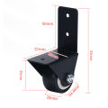 4Pcs L-Shaped Bracket Casters Wheels ,Furniture Caster,with Screws,120kg Load Capacity,for Cots,Flower Stands,Desks. 
