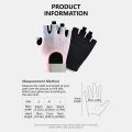 GTUBIKE 1 Pair Women Men Half Finger Adjustable Breathable Sports Gloves for Weightlifting Dumbbell Cycling Fitness Training. 
