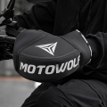 1 Pair Motorcycle Handlebar Muffs Winter cycling gloves Waterproof Handle bar Mitts Snowmobile E-Bike Motorbike Thermal Gloves.