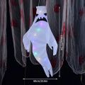 Hanging Ghost Halloween LED Luminous Ghost Children's  Scary Party Props Home Outdoor Courtyard Bar Hanging Decorations. 