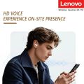 Lenovo EA110 Wireless Headset Bluetooth 5.4 Intelligent Touch Control Headphones Long Lasting Battery Life Support Android ISO. 