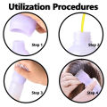 Barber Dyeing Bottle Shampoo Oil Applicator Brush Scalp Treament Applicator Bottle Salon Home DIY Hair Coloring Styling Tools. 