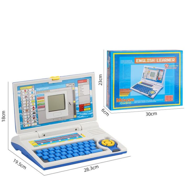 Educational%20Laptop%20Computer%20Toy%20with%20Mouse%20for%20Kids%203+%20%7C%20Learn%20Alphabet,%20Words,%20Math,%20Music,%20Games,%20Logic,%20Memory%20%7C%2020%20Fun%20Activities%20%7C%20Blue%20-%20Image%202