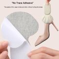 10Pcs Heel Stickers Sneakers Heel Protection Feet Pads Pain Relief Size Reducer Non-slip Shoes Insoles T-Shaped Foot Care Pad. 