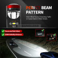 Y8 H4 LED Projector Mini Lens Auto H4 LED Headlight Bulbs Kit Conversion High Beam Low Beam 100W Turbo Fan Car Light Lamp. 