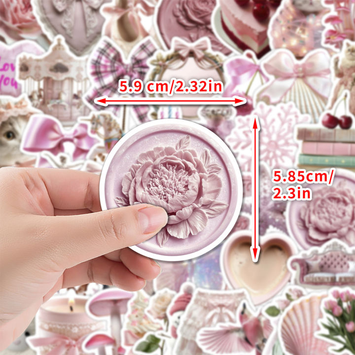 50Pcs%20Cute%20Pink%20Coquette%20Girl%20Aesthetic%20Stickers%20Notebook%20Laptop%20Phone%20Suitcase%20Notebook%20Stationery%20Sticker%20Decals%20-%20Image%203