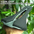 GOLDIX 3D Printing Bicycle Carbon Saddle Ultra Light Highway MTB Racing Saddle Bicycle Cushion Bicycle Seat Accessories.