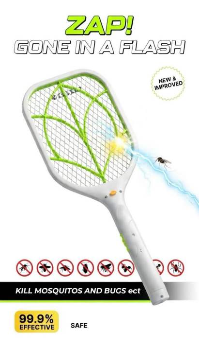 Electric Mosquito Bat | 🦟 Mosquito Electric Bat – Insect Killer Racket ...