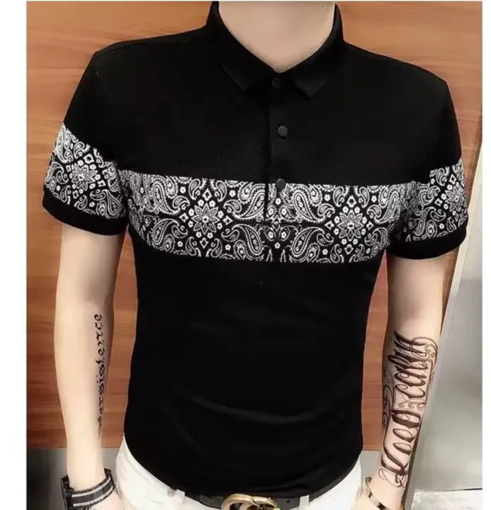 NEW%20Stylish%20Premium%20Quality%20Fashionable%20POLO%20Shirt%20%20For%20Men%20-%20Image%203