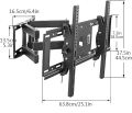 Imported Moveable Tv Wall  24 Inch To 70 Inch Universal LED & LCD & PLASMA & TV Adjustable Wall Bracket Wall Mount Wall Stand Movable Wall Bracket. 