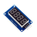 TM1637 LED Display Module For Arduino 7 Segment 4-Bits 0.36Inch Red Anode Digital Tube LED brightness adjustable with clock hour. 