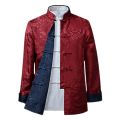 Men Chinese Dragon Shirt Kung Fu Coats China New Year Tang Suit Traditional Chinese Clothing For Men Jackets Hanfu Men Clothing.