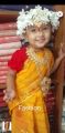 baby katan saree sisuder saree special occasion day saree without blouse pieces FOR kind seven  hand saree age capacity 2 to 4 years. 