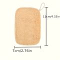 10pcs Loofah Sponges - Natural Exfoliating Body Sc | Bamboo Fiber Shower Pads for Gentle Cleansing | Bath & Skin Care Set.