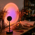 1PC Adjustable Sunset Projector Lamp, USB Rainbow Night Light for Bedroom, Living Room, Party, Photography Decor. 